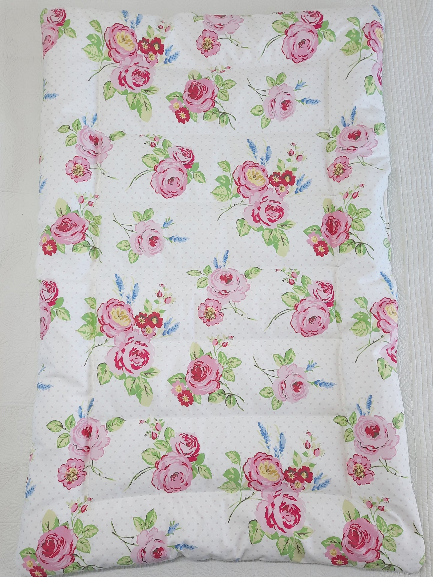 Floral & Stripe Mini Eiderdown - IN STOCK #2100902