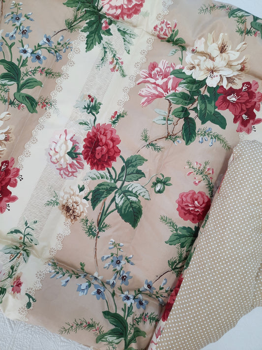 Vintage Floral Mini Eiderdown - IN STOCK #2101001