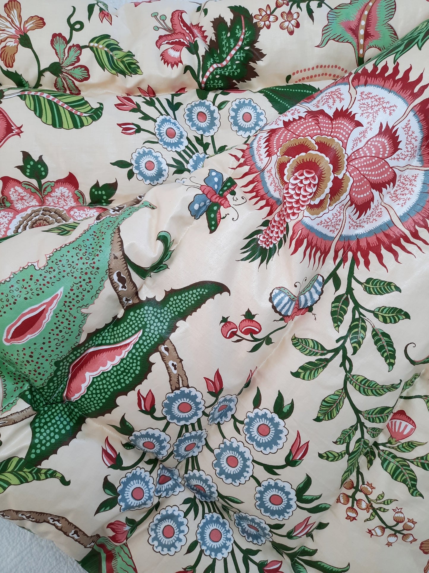 Vibrant Floral Mini Eiderdown - IN STOCK #2101002