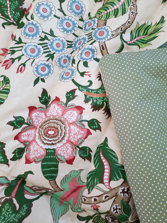 Vibrant Floral Mini Eiderdown - IN STOCK #2101002