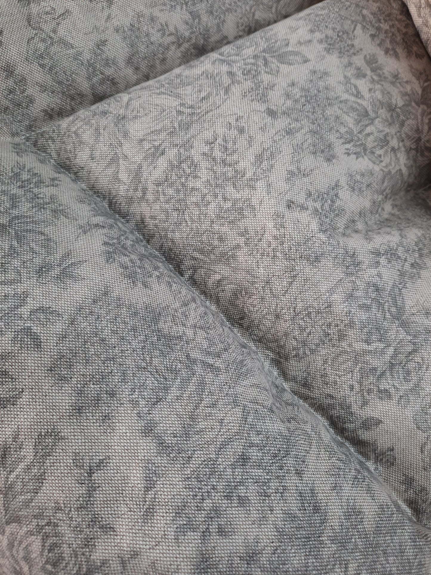 Romantic GREY Toile de Jouy KING Eiderdown - IN STOCK