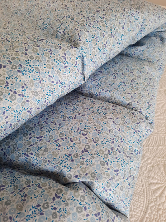 Liberty of London Floral Blue Mini Eiderdown - IN STOCK #211201