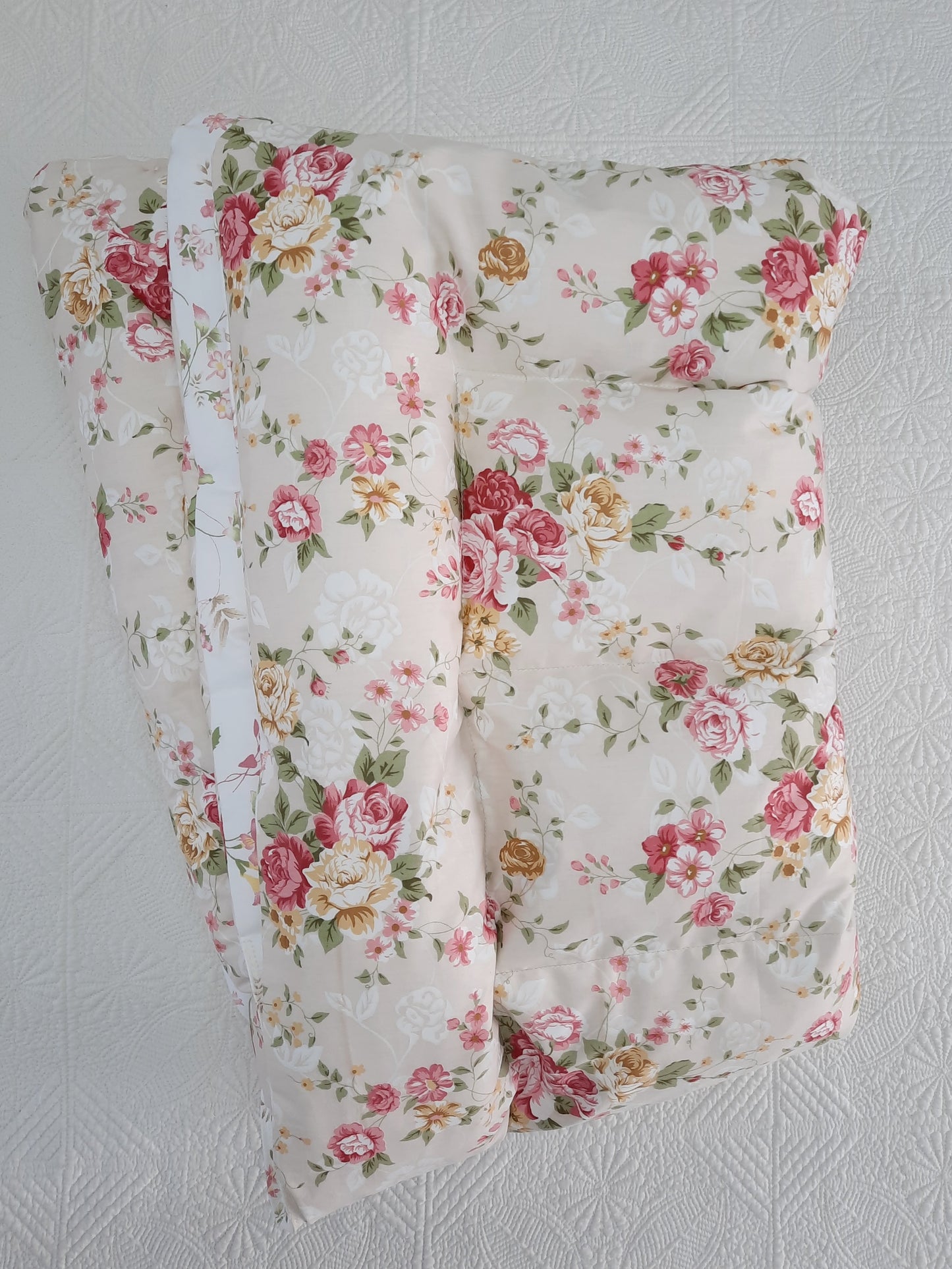 Gorgeous Double Floral Mini Eiderdown - IN STOCK #220206
