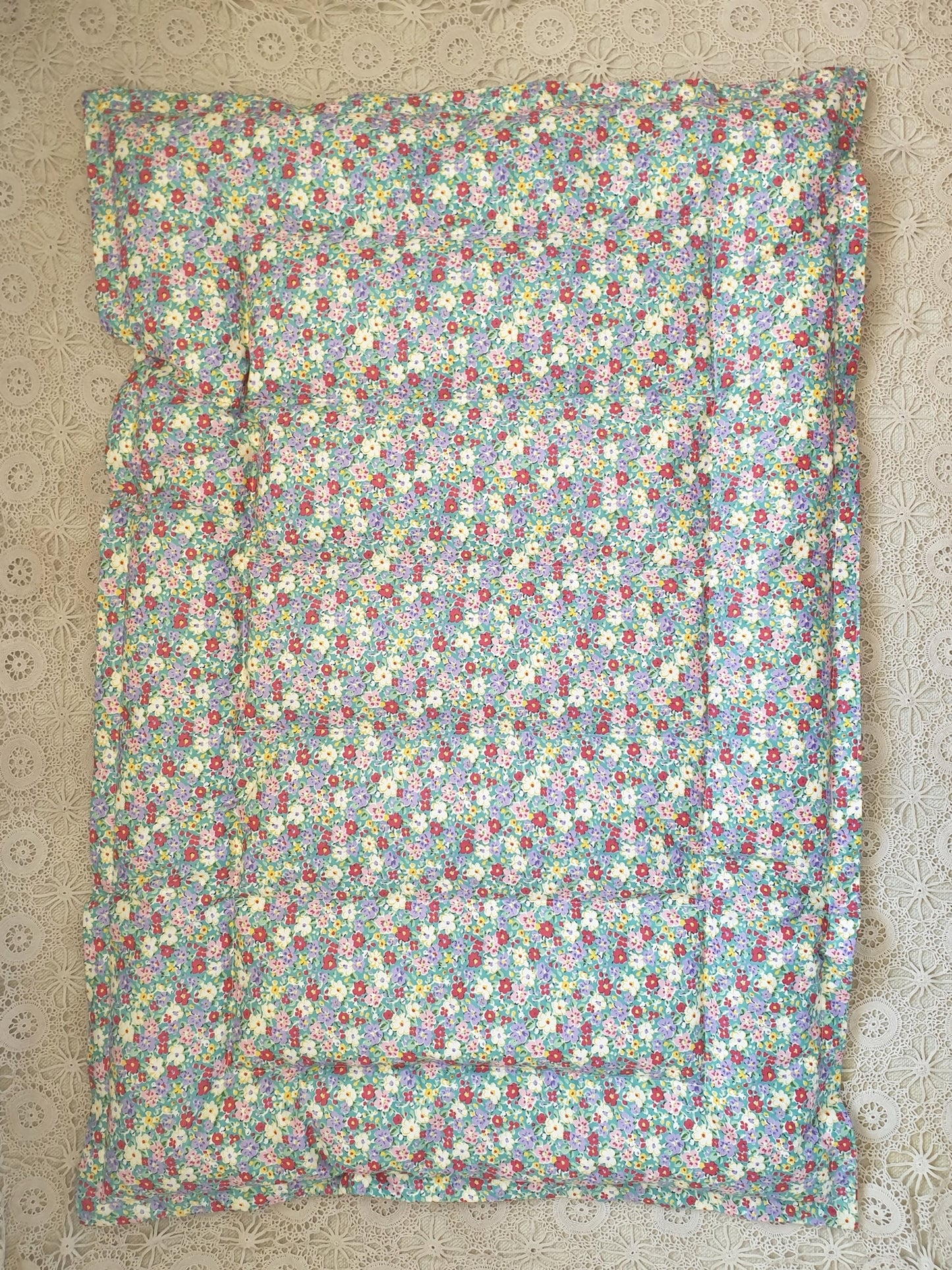 Floral Mini Eiderdown - IN STOCK #20401