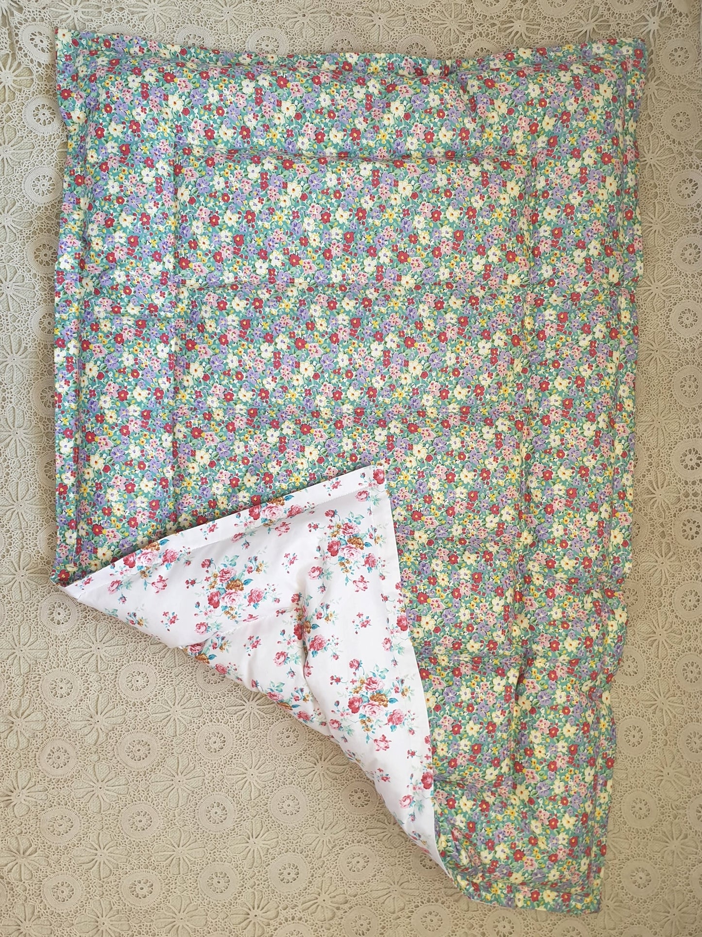 Floral Mini Eiderdown - IN STOCK #20401
