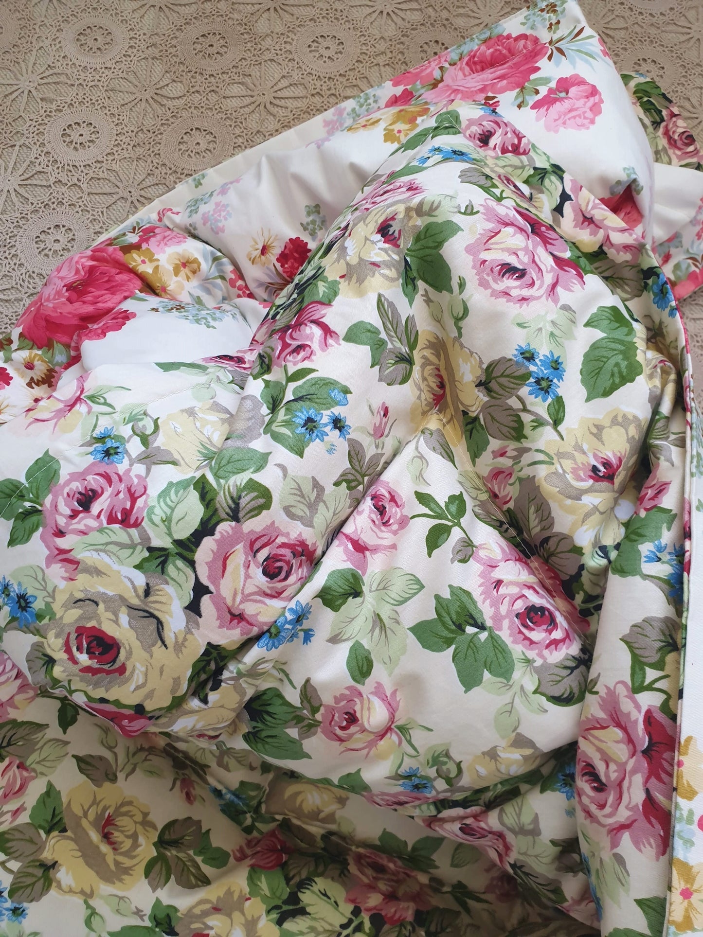 Floral Mini Eiderdown - IN STOCK #20404