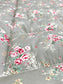 Floral Stone Grey Mini Eiderdown - IN STOCK #220102