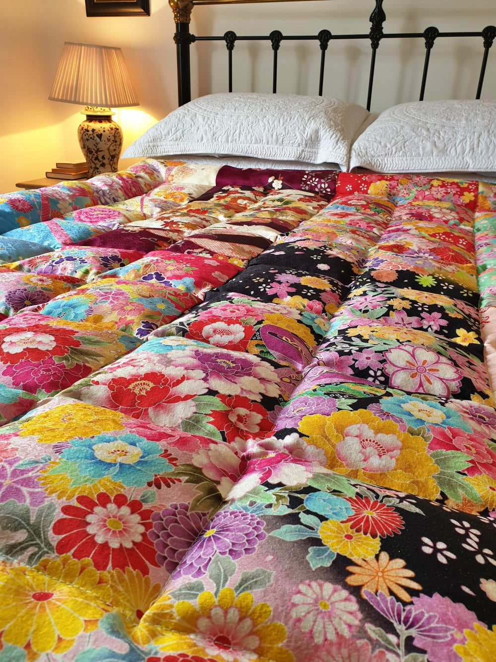 Silk Kimono DOUBLE Eiderdown - IN STOCK