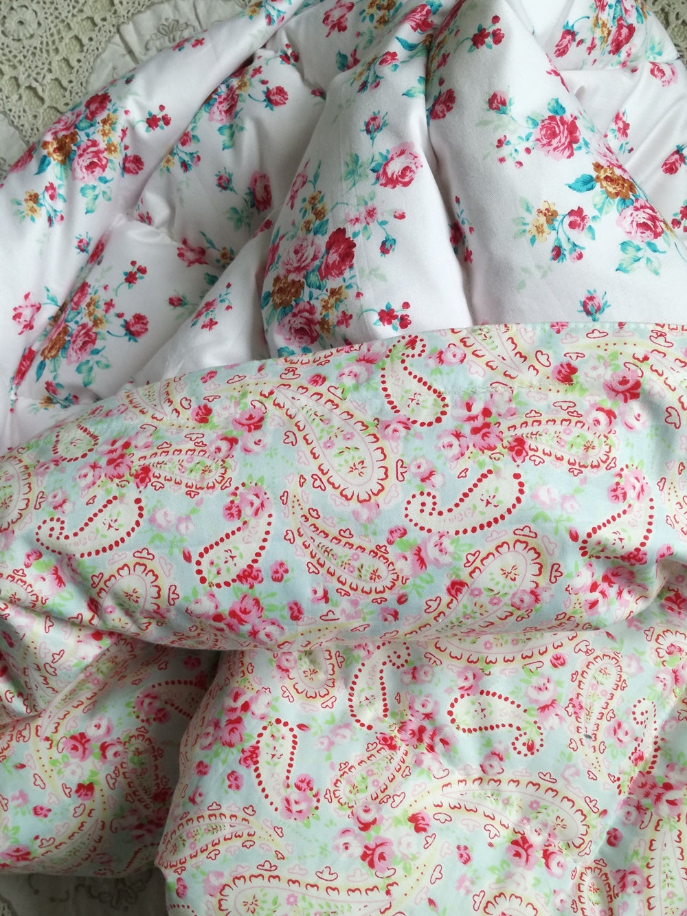 Floral & Paisley Mini Eiderdown - IN STOCK