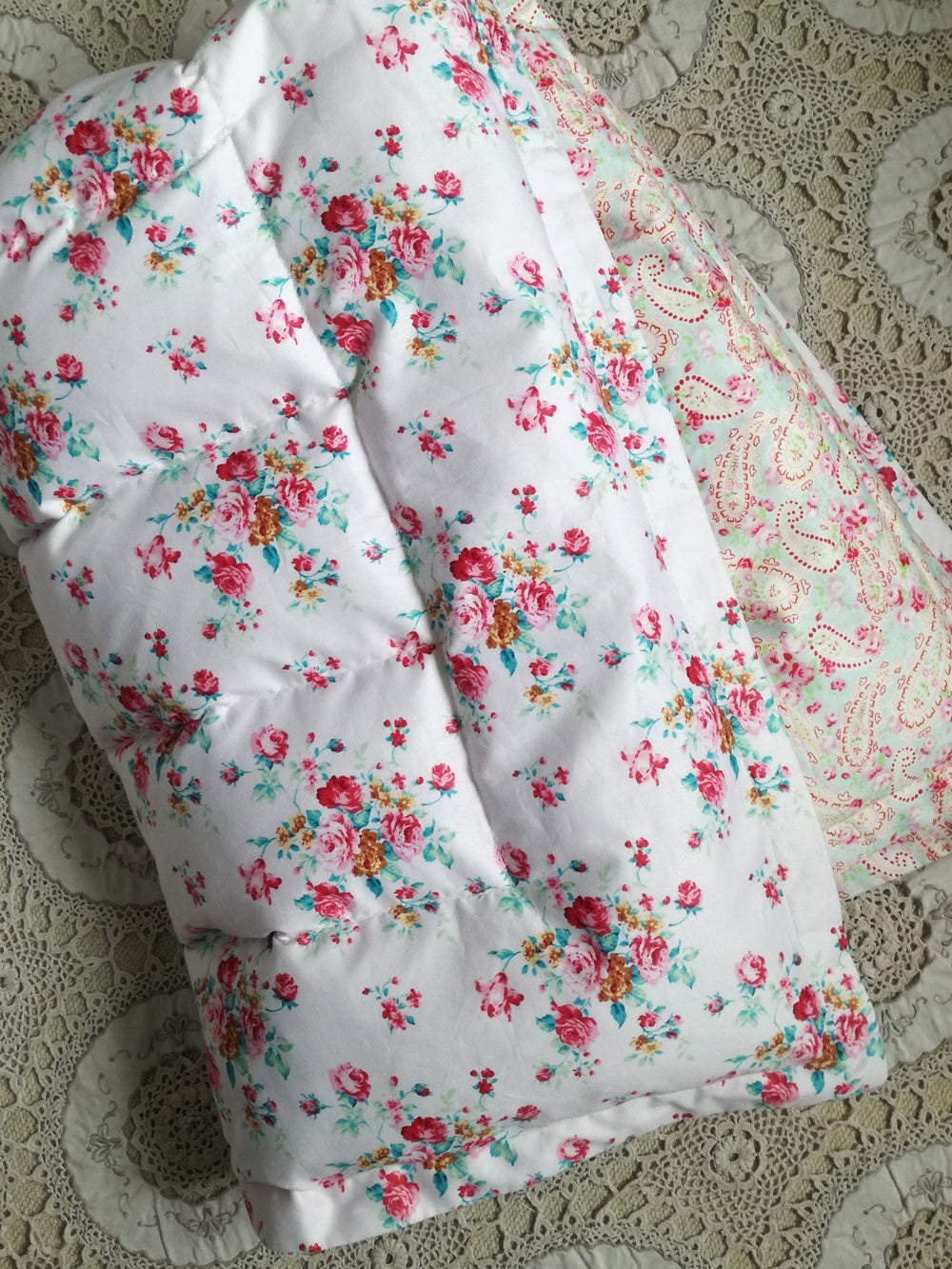 Floral & Paisley Mini Eiderdown - IN STOCK