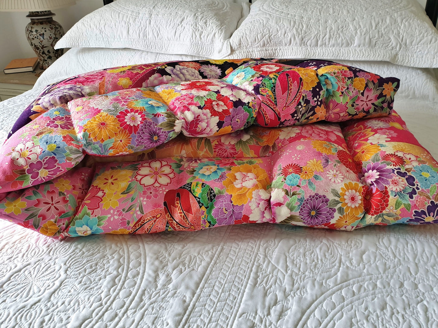 Silk Kimono SINGLE Eiderdown - IN STOCK