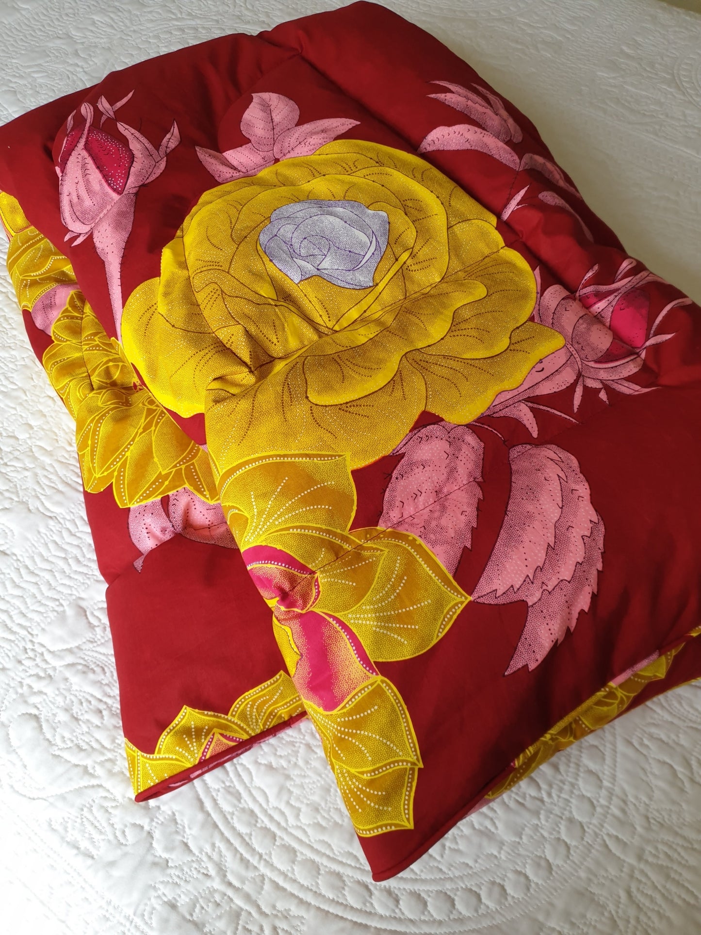 Bright & Bold Floral SINGLE Eiderdown IN STOCK