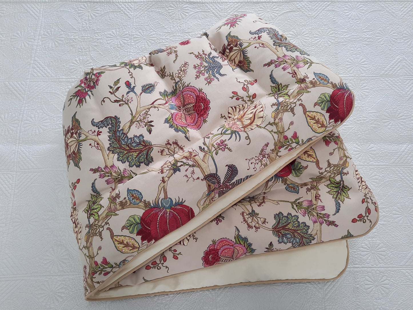 Tree of Life Pink Mini Eiderdown - IN STOCK #240602