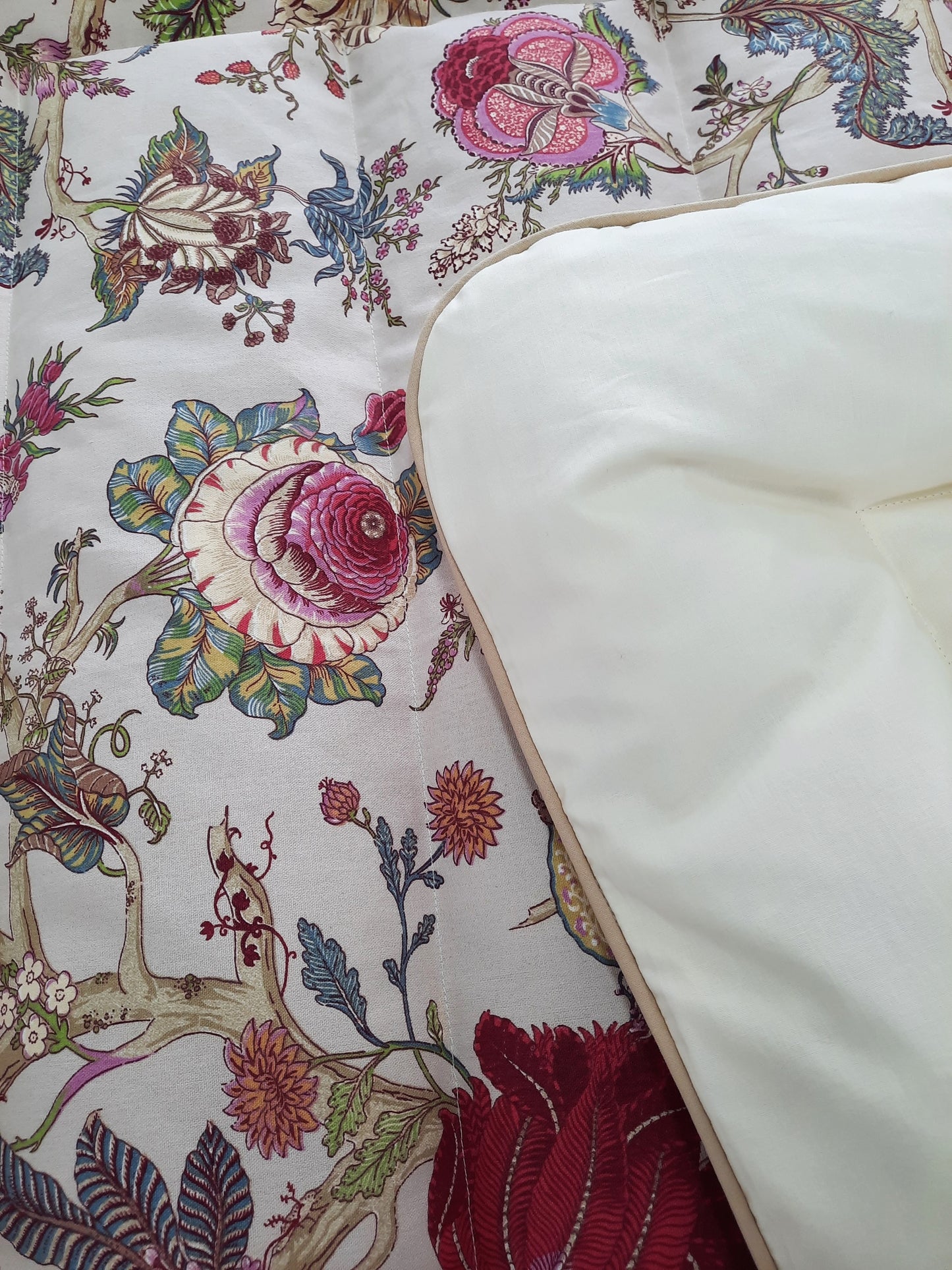 Tree of Life Pink Mini Eiderdown - IN STOCK #240602