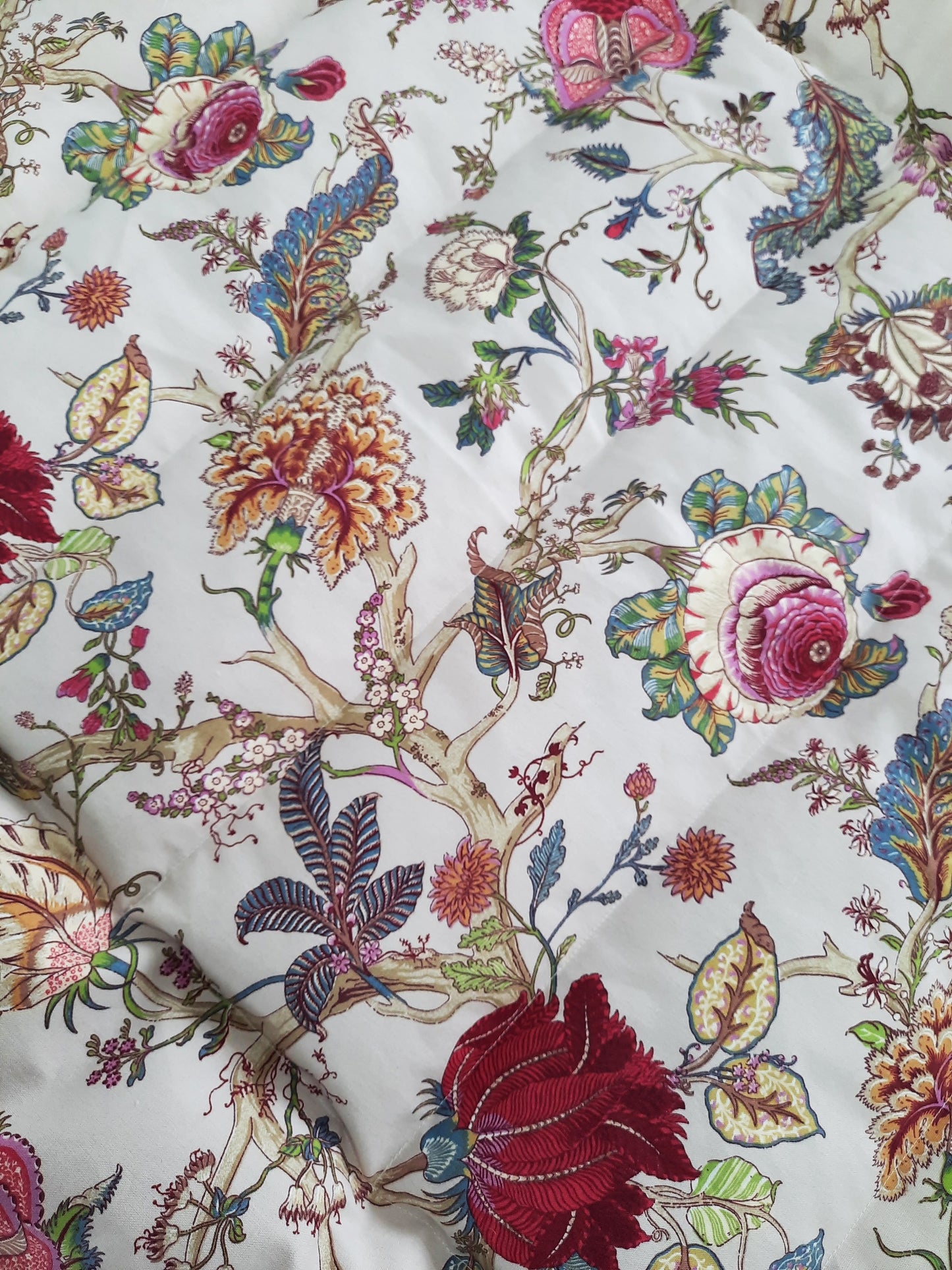 Tree of Life Pink Mini Eiderdown - IN STOCK #240602