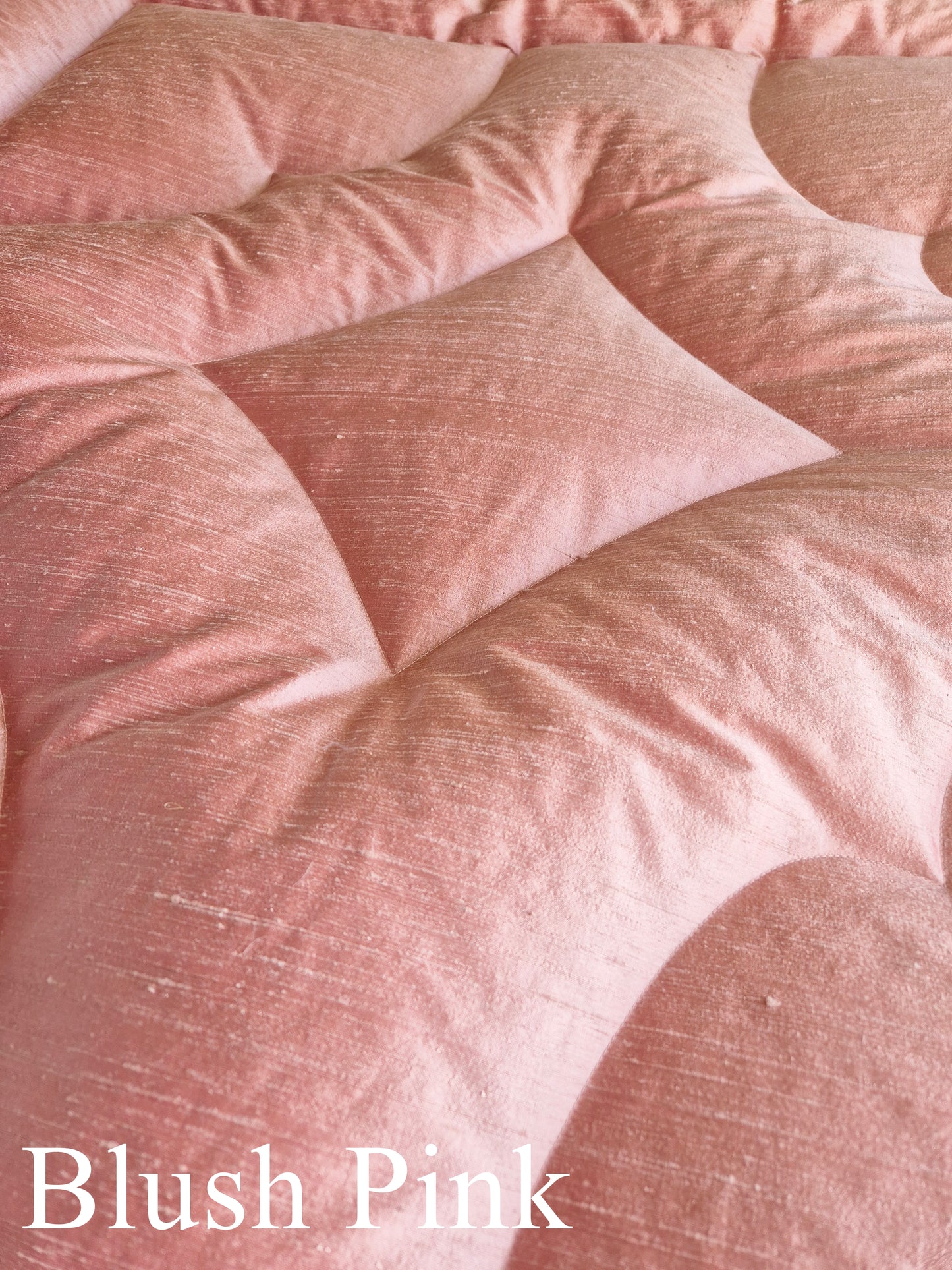100% Dupion Silk Eiderdown - James Hare Orissa Silk - Available in over 200 colours!