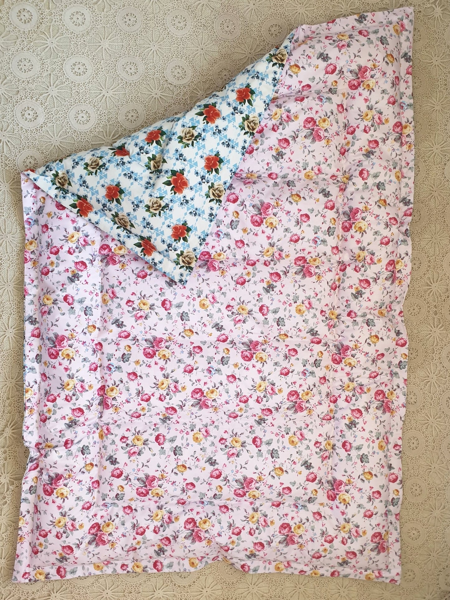 Floral Mini Eiderdown - IN STOCK #20403