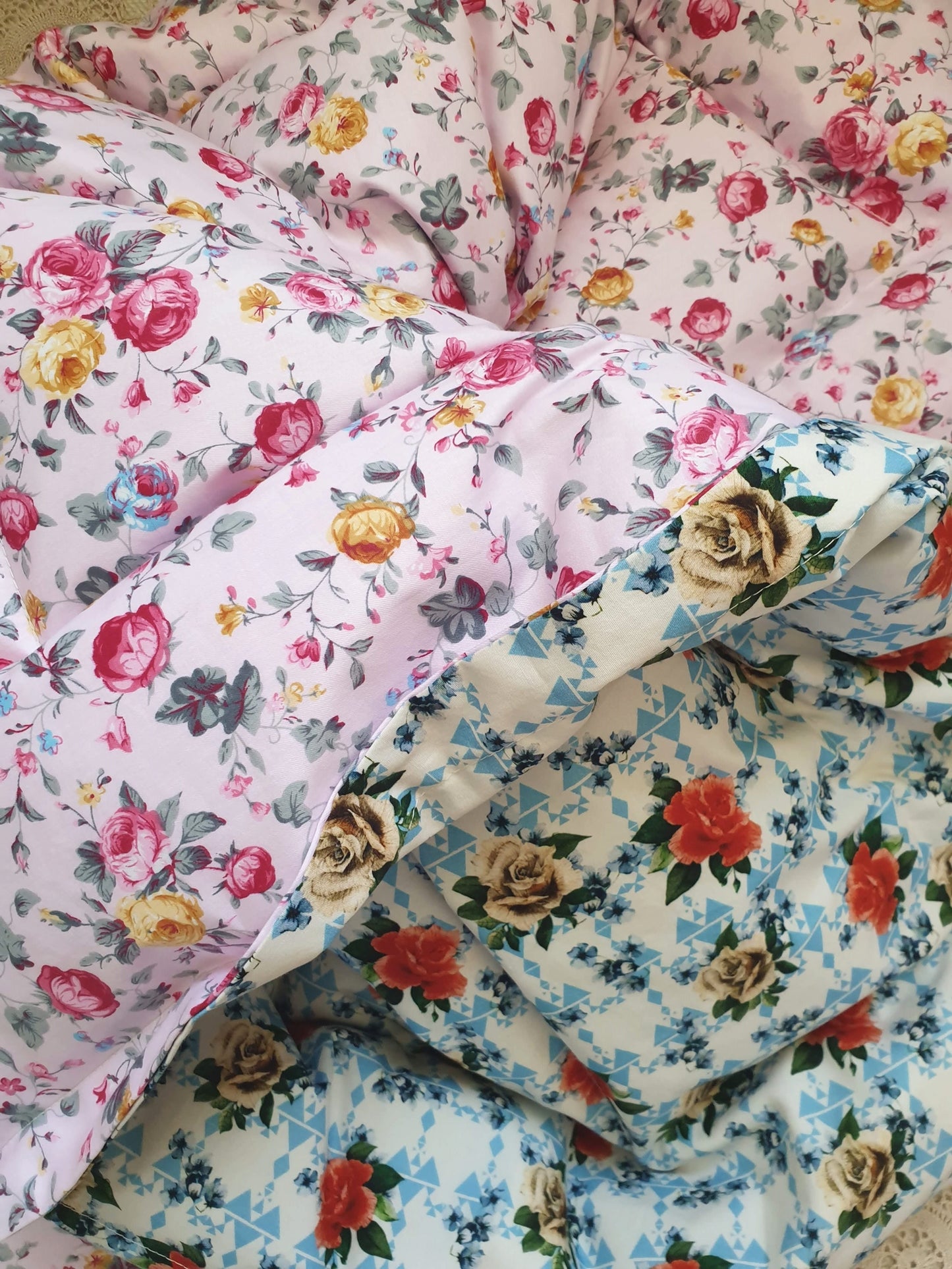 Floral Mini Eiderdown - IN STOCK #20403