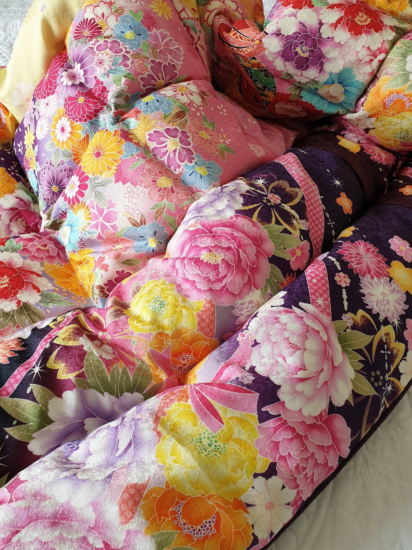 Silk Kimono SINGLE Eiderdown - IN STOCK