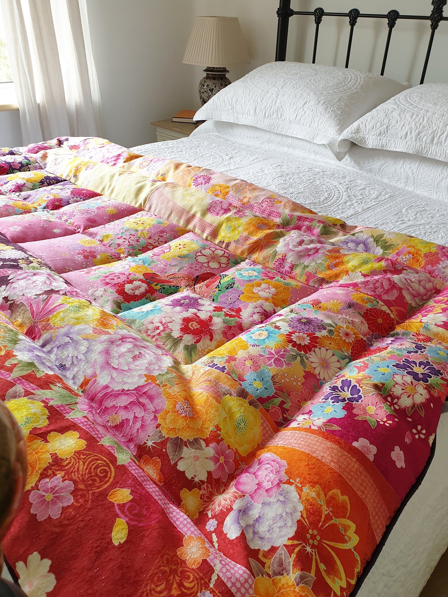 Silk Kimono SINGLE Eiderdown - IN STOCK