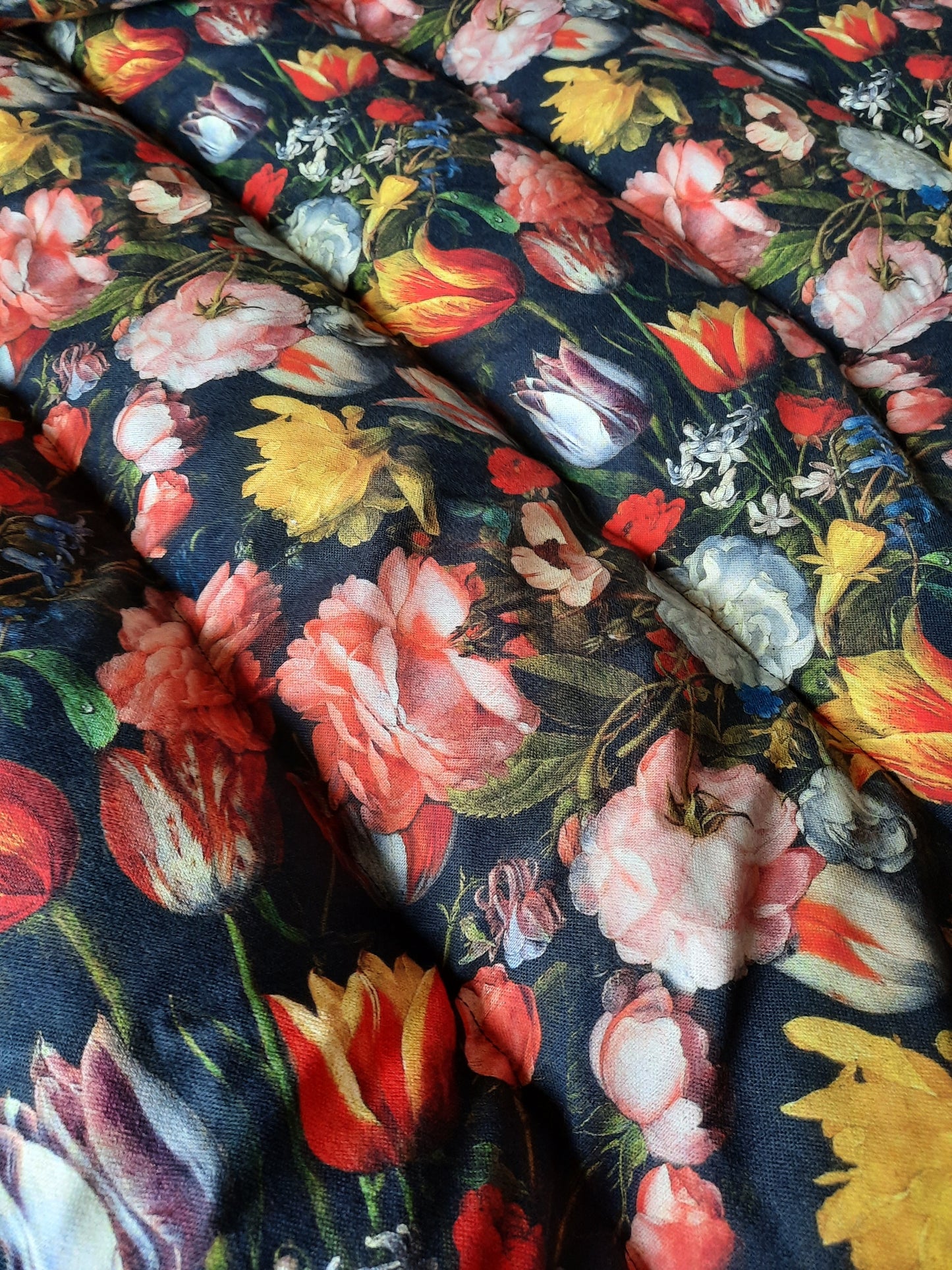 Dutch Floral SMALL DOUBLE Eiderdown - IN STOCK